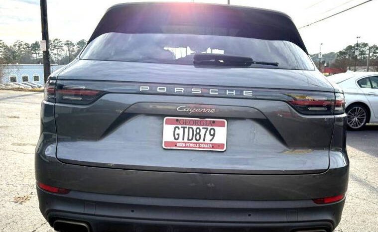 
								2020 Porsche Cayenne full									